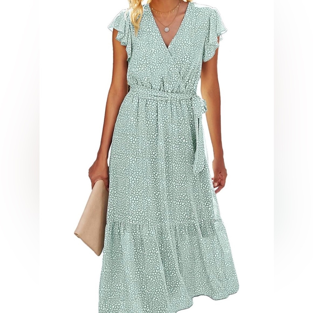 Chic Mint Green Maxi Dress